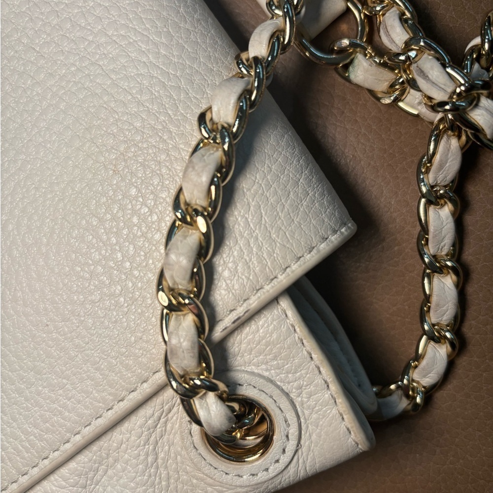 Tory Burch white bombe small shoulder bag/cross body with dust bag - Picture 8 of 9